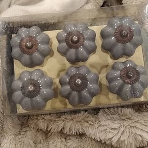 Set of 3 Ceramic Drawer Pull Knobs(18 total)